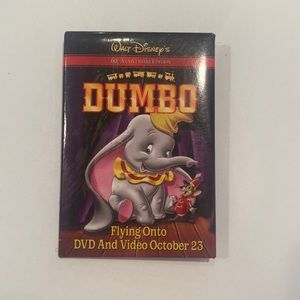 Vintage Dumbo Movie Button